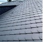 Natural black roof slate